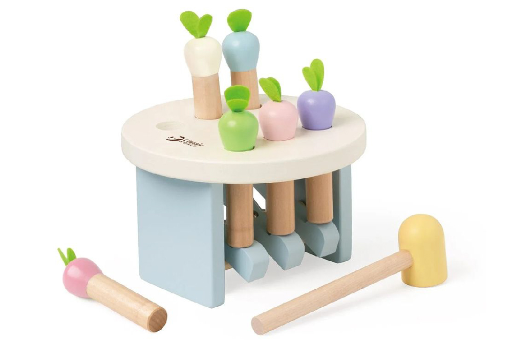 Classic World 幼兒敲擊遊戲-趣味蘿蔔敲敲樂